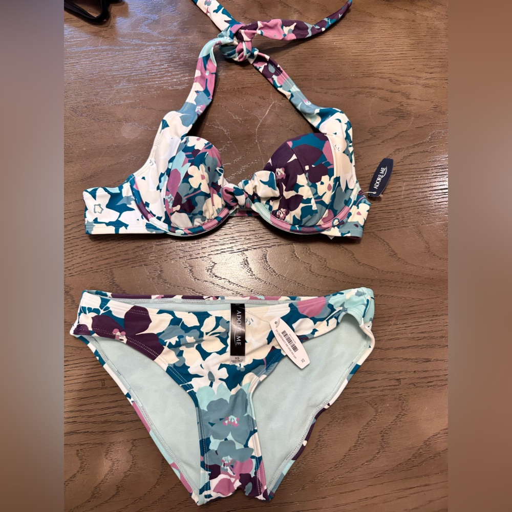Adore Me Floral Bikini Set